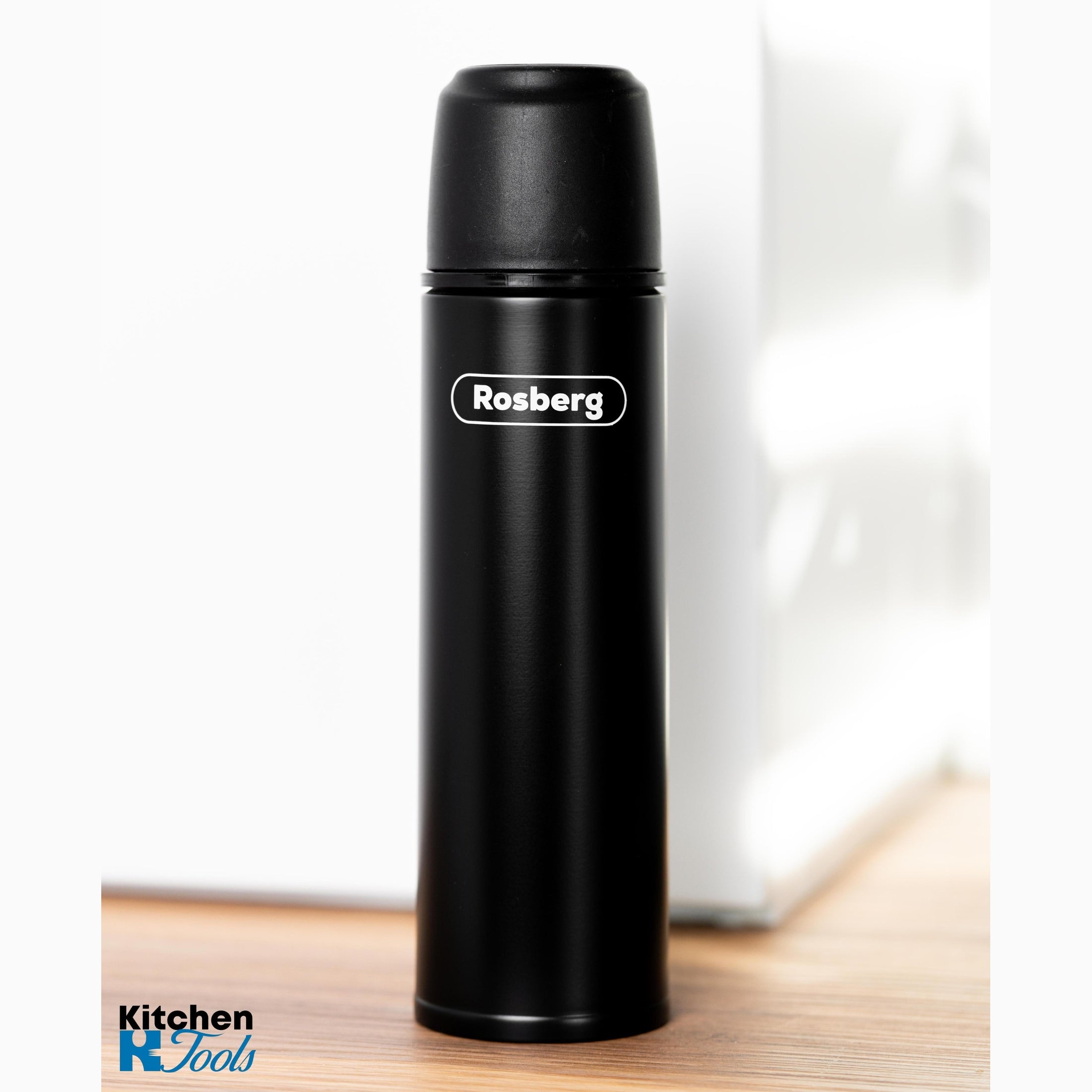 Termos PREMIUM QUALITY 500ml - Rosberg, negru mat