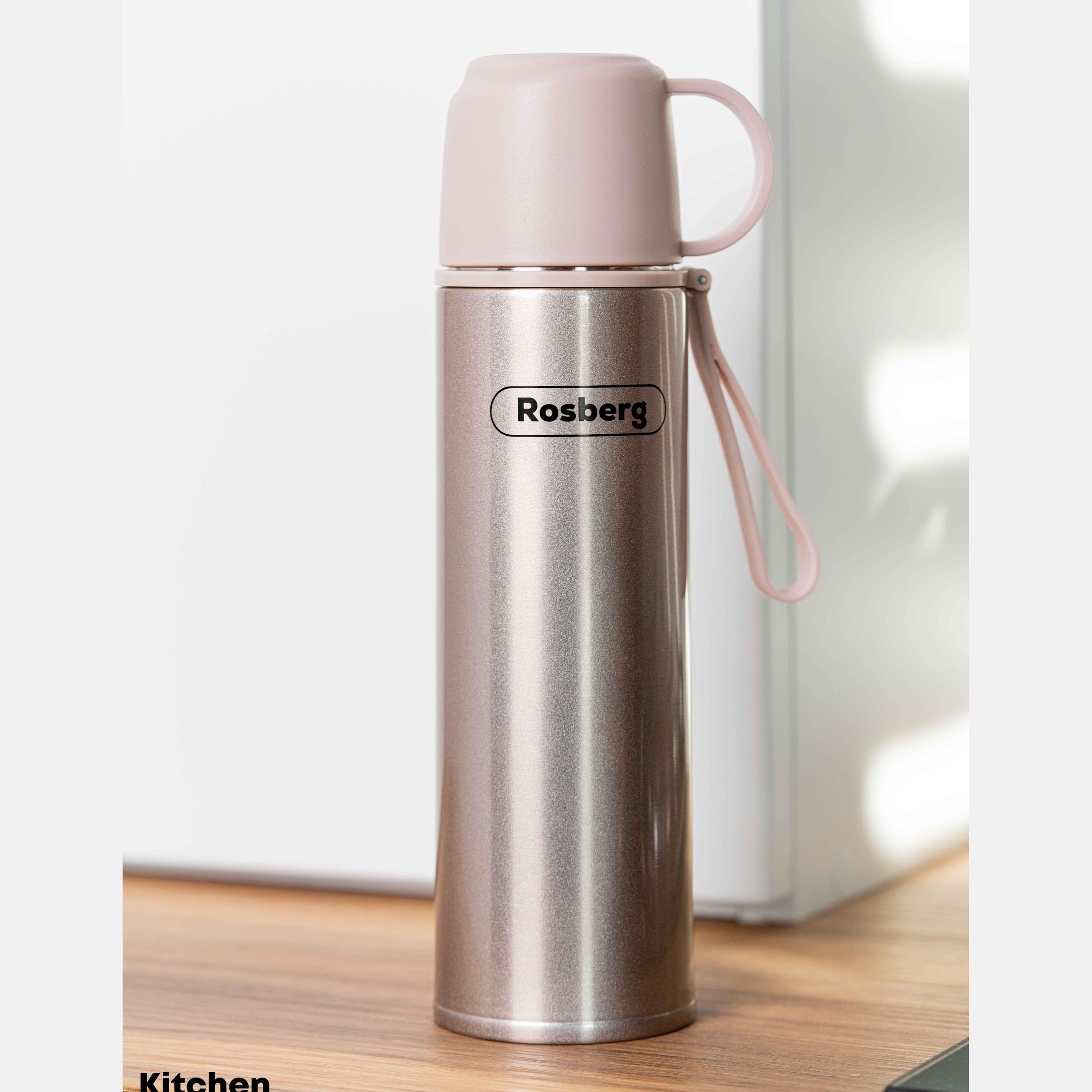 Termos Inox Rosberg 500ml - Compact și eficient