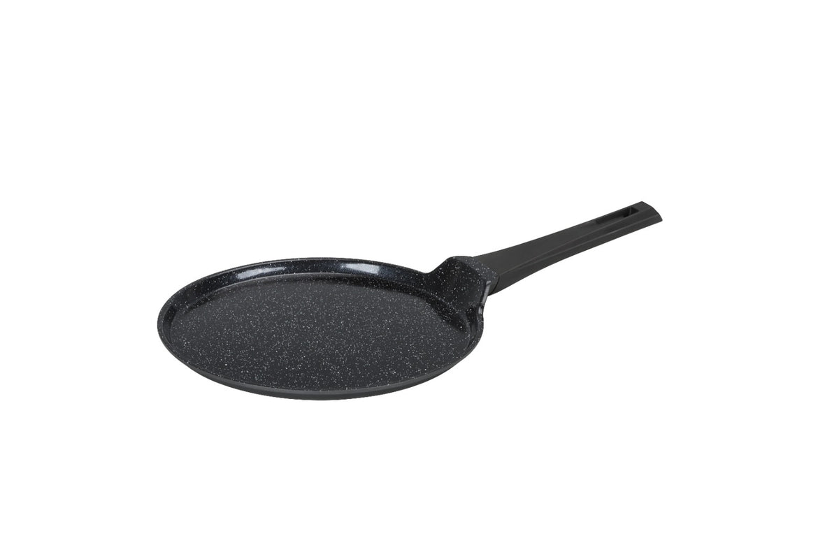 Tigaie pentru clatite, 28cm, antiaderenta, acoperire ceramica, inclusiv inductie, Goldmann