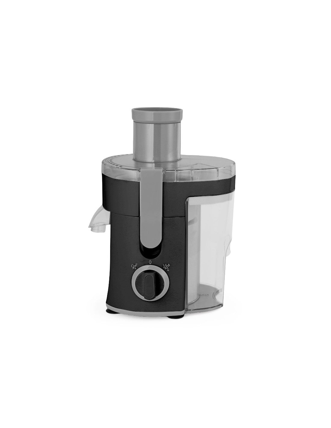 Storcator electric de fructe/legume, 400W, 600 ml, 2 viteze, sita metalica, Oliver Voltz, negru