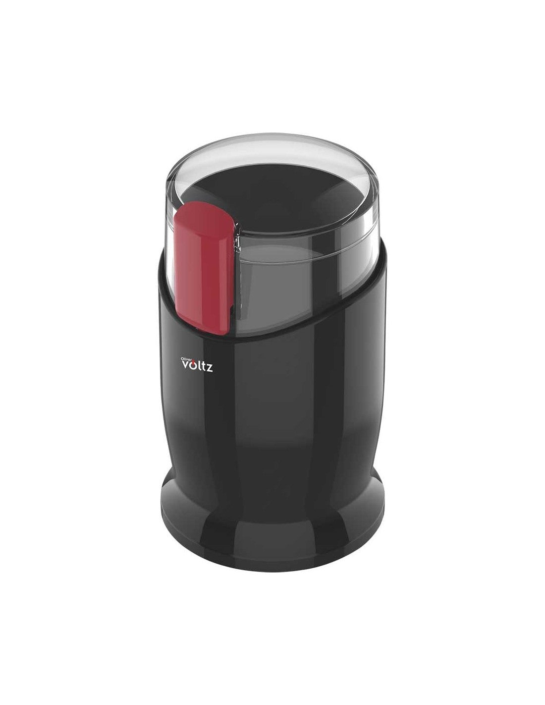 Rasnita electrica, lame inox, 150W, 60g capacitate, Oliver Voltz, negru
