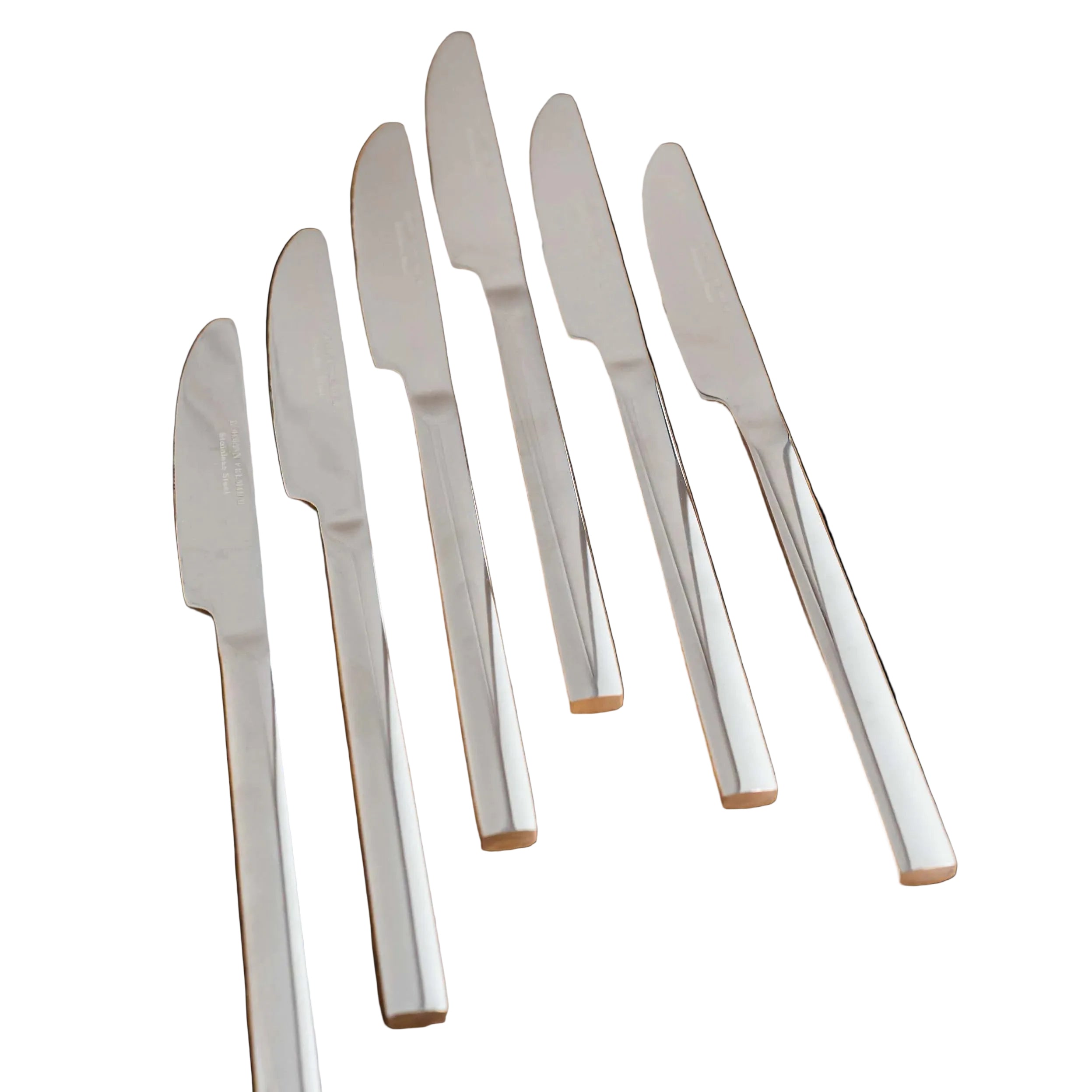 Set cutite 6 piese, otel inoxidabil, finisaj lucios, Bohmann, argintiu