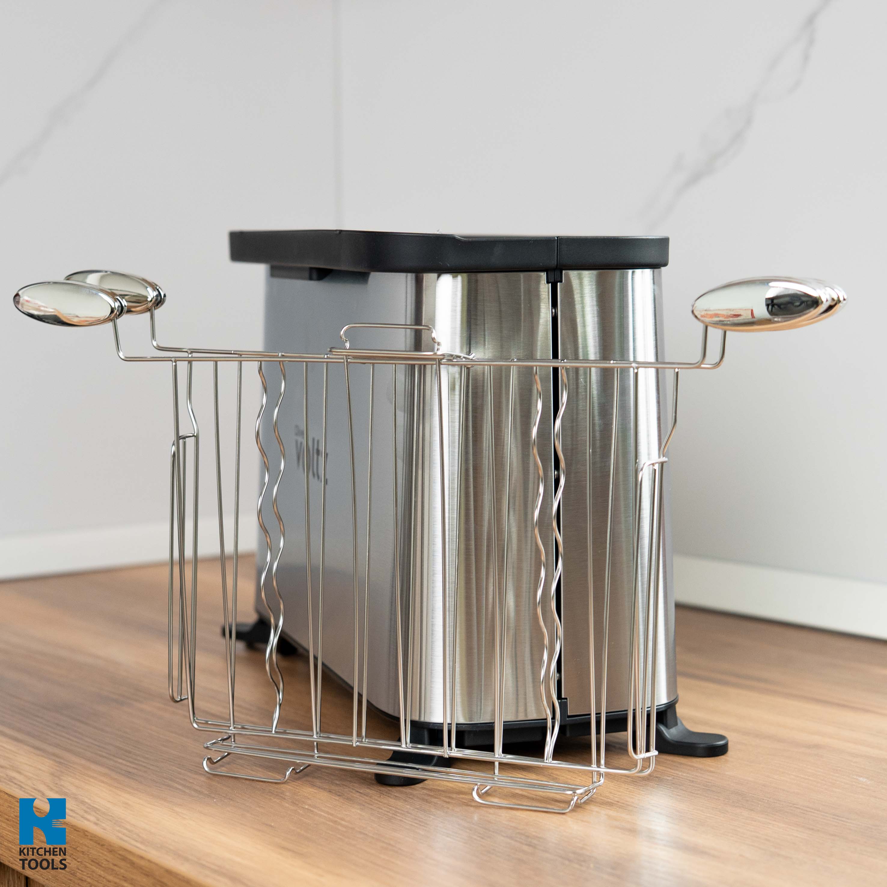Grill electric 4 in 1 multifunctional, Toast/Grill/Cuptor/BBQ, 1700W, antiaderent, inox, Oliver Voltz