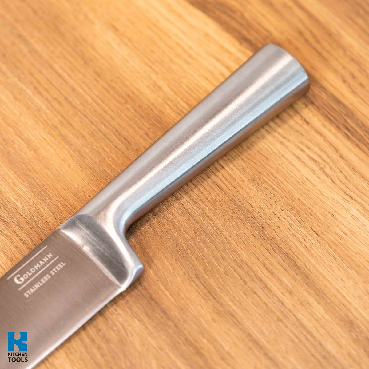 Cutitul bucatarului din otel inoxidabil, 2.5mm grosimea lamei, 20.3cm lungime, Goldmann