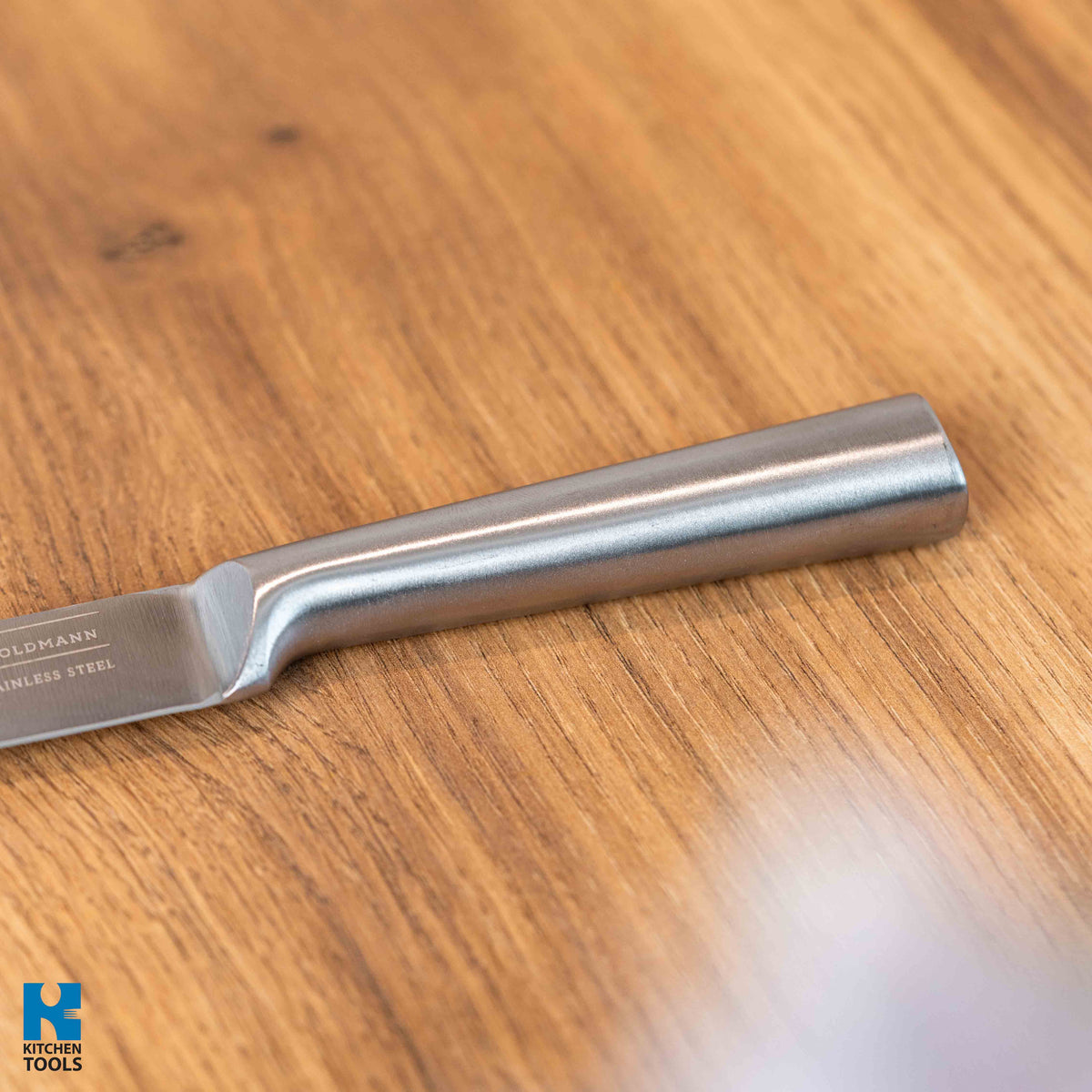 Cutit utilitar din otel inoxidabil, 2mm grosimea lamei, 12.7cm lungime, Goldmann