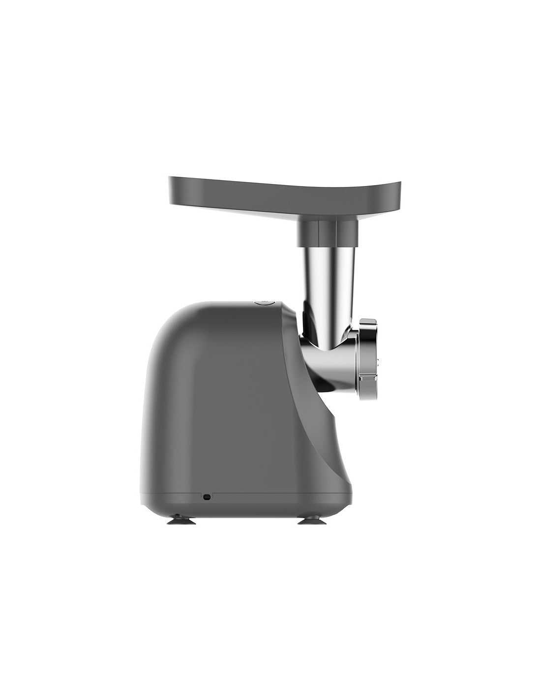 Masina de tocat carne/bulion, 2 functii, 2 site, 800W, functie Reverse, silentioasa, Oliver Voltz, gri