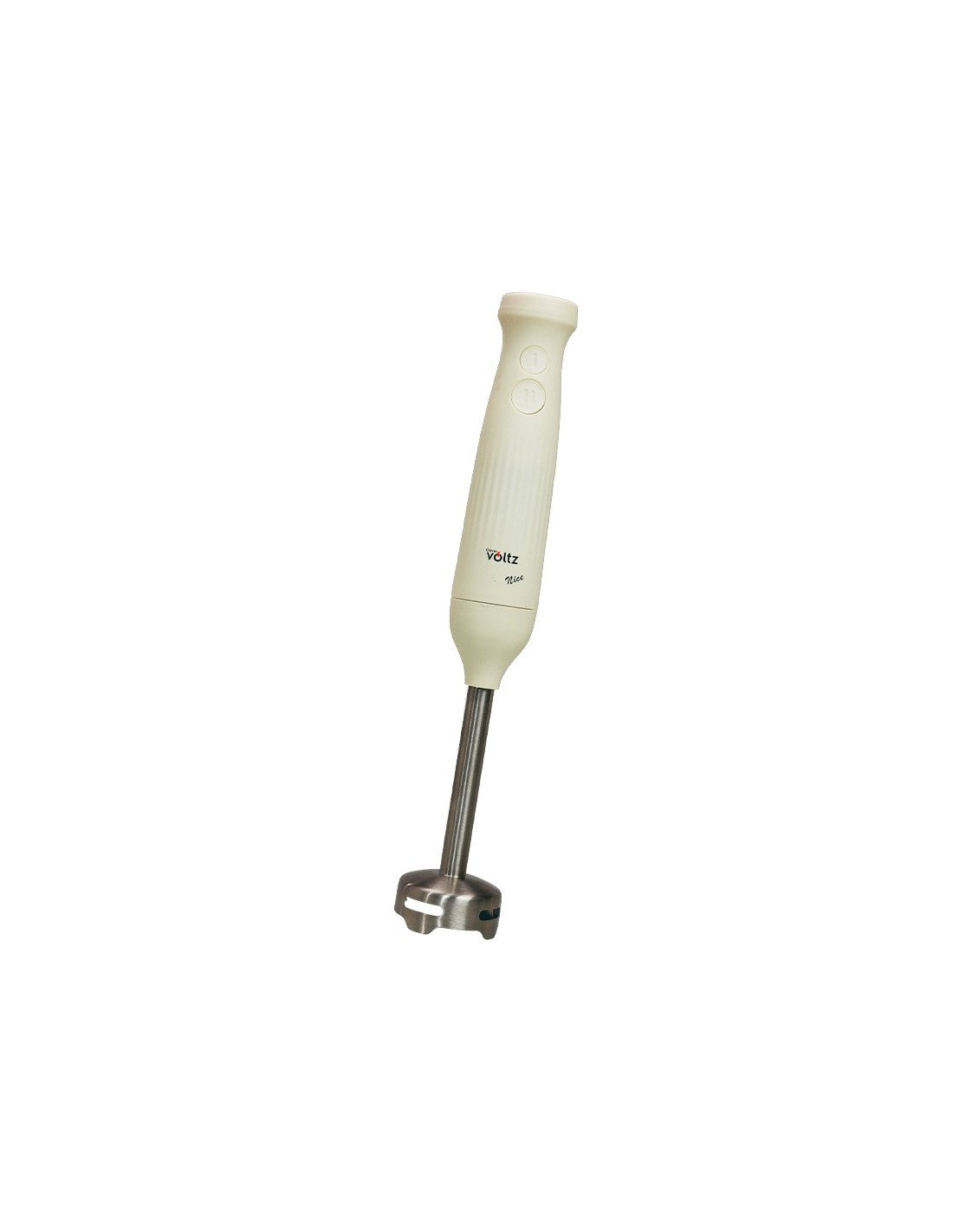 Blender vertical de mana, 600W, lama otel, 2 viteze, Gama Nice, Oliver Voltz, crem