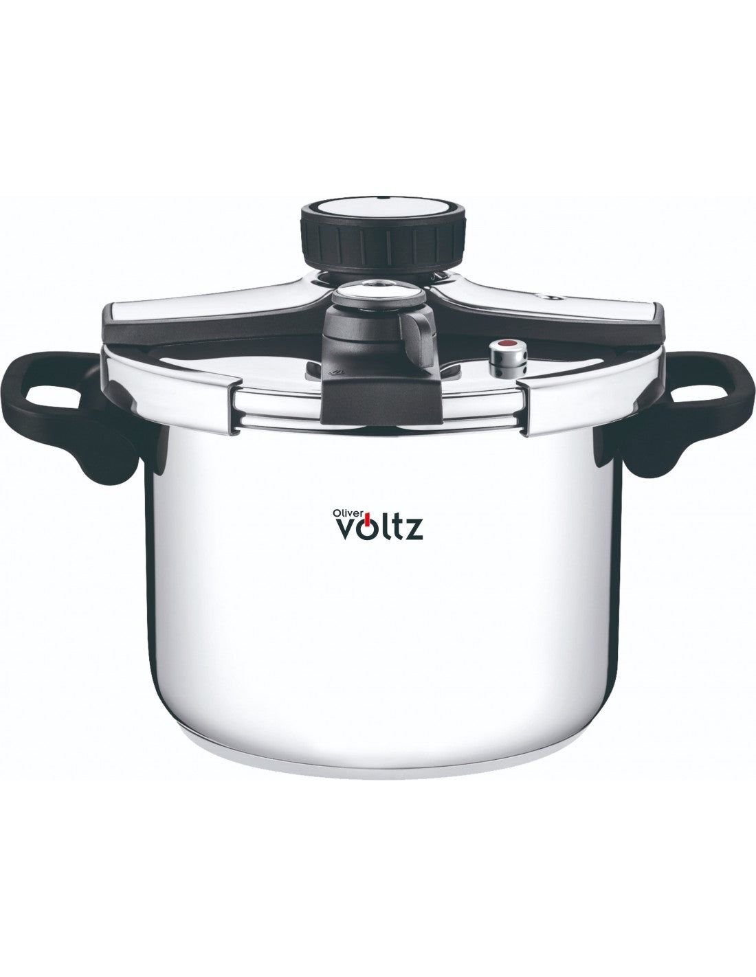 Oala sub presiune din inox, 7 litri, baza multistrat, inductie, presiune 170kPa, Oliver Voltz